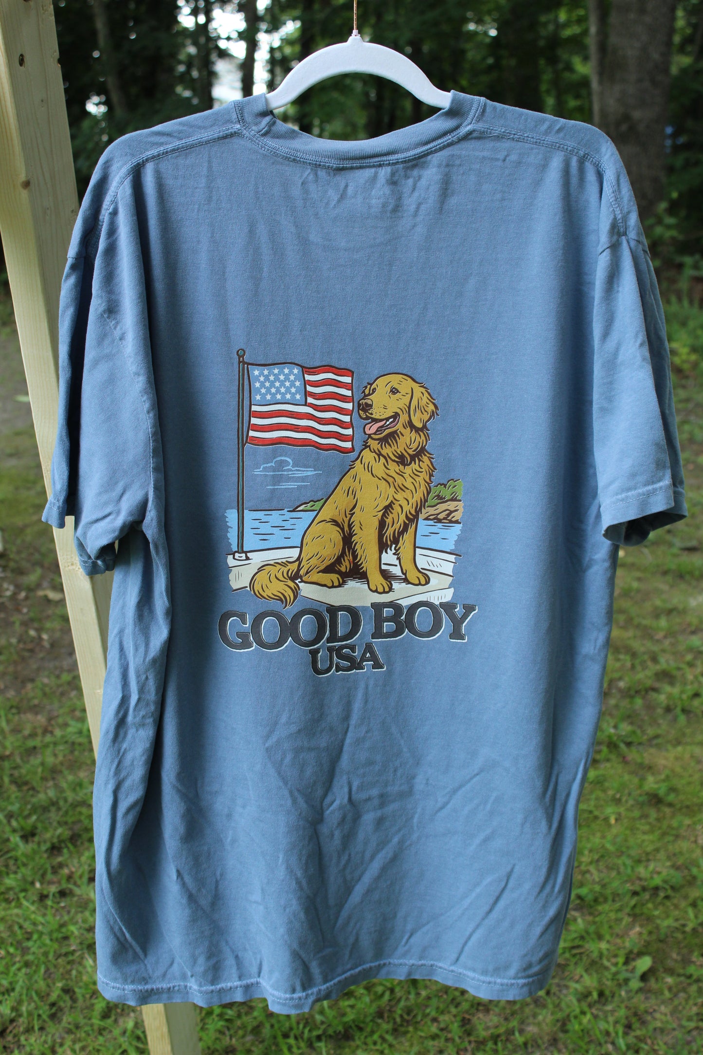 Good Boy USA Pocket Tee