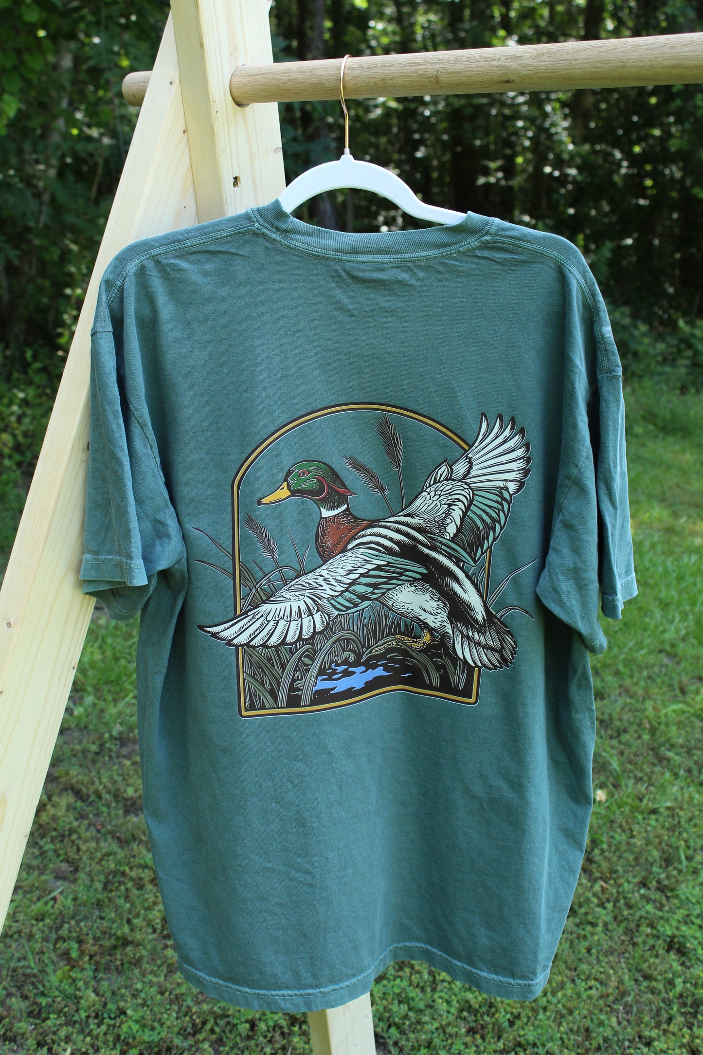 Duck Waterfowl Pocket Tee