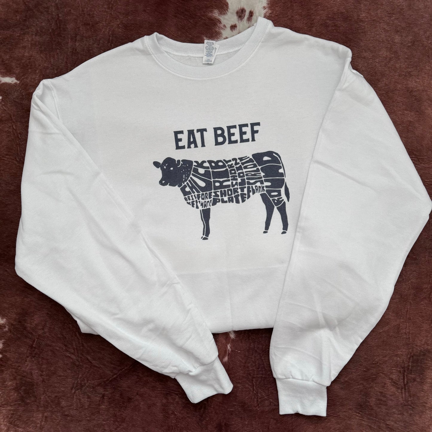 Eat Beef Cow Farming Agriculture Graphic Tee