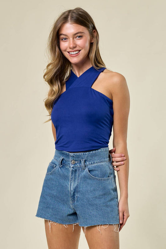 Hallie Halter Tie Tank Top