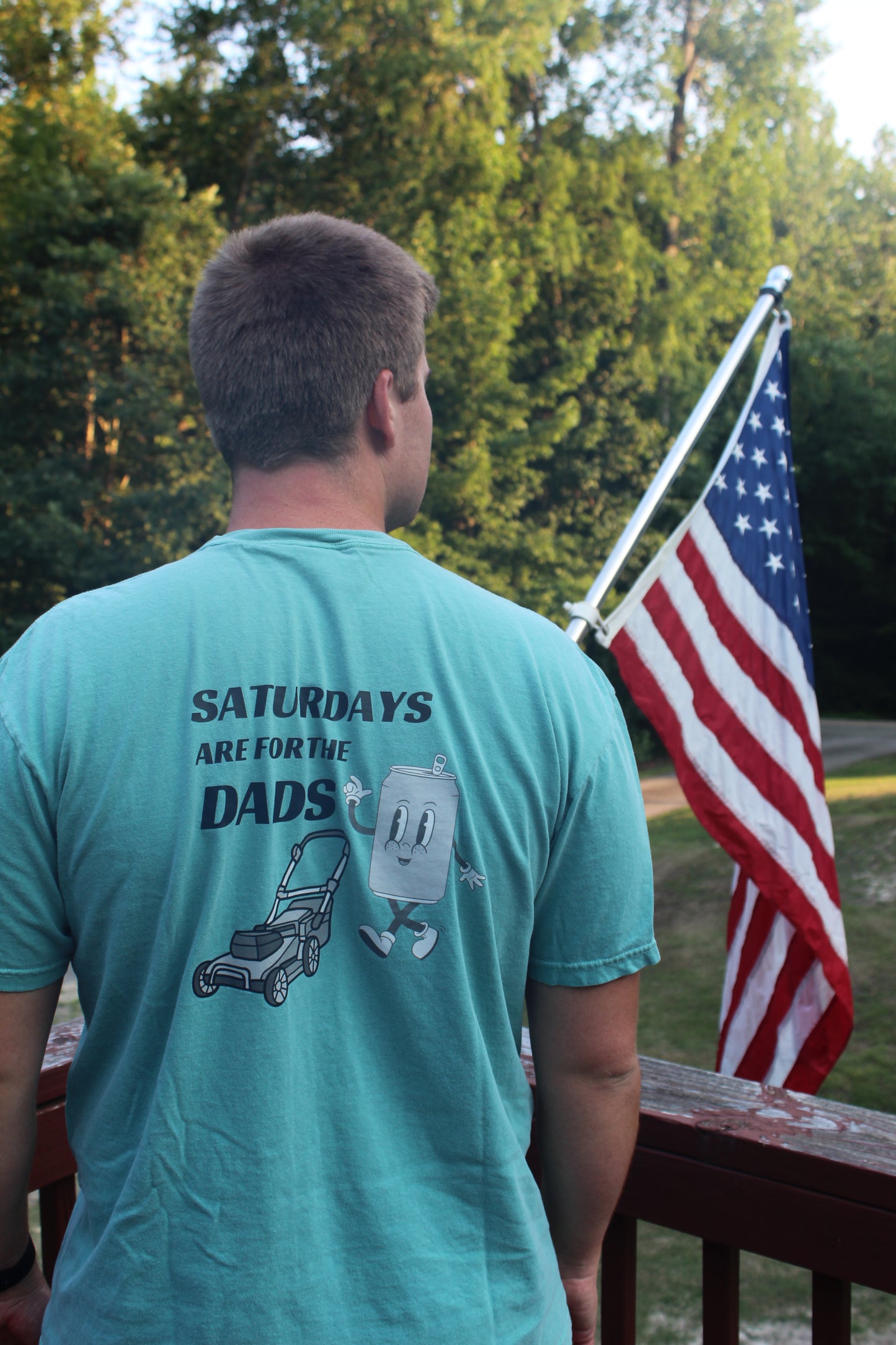 Saturdays are for the Dads Pocket Graphic Tee