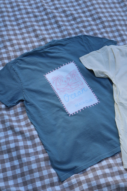 Ocean Beach Club Pocket Tee