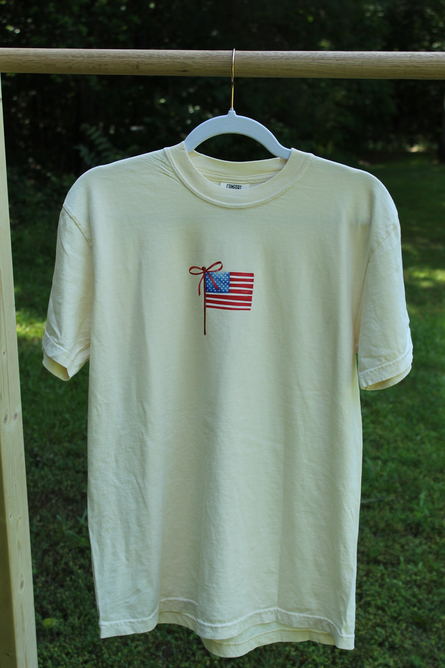 American Flag Bow Graphic Tee