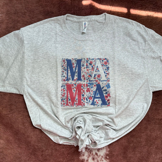 Patriotic Mama Graphic Tee