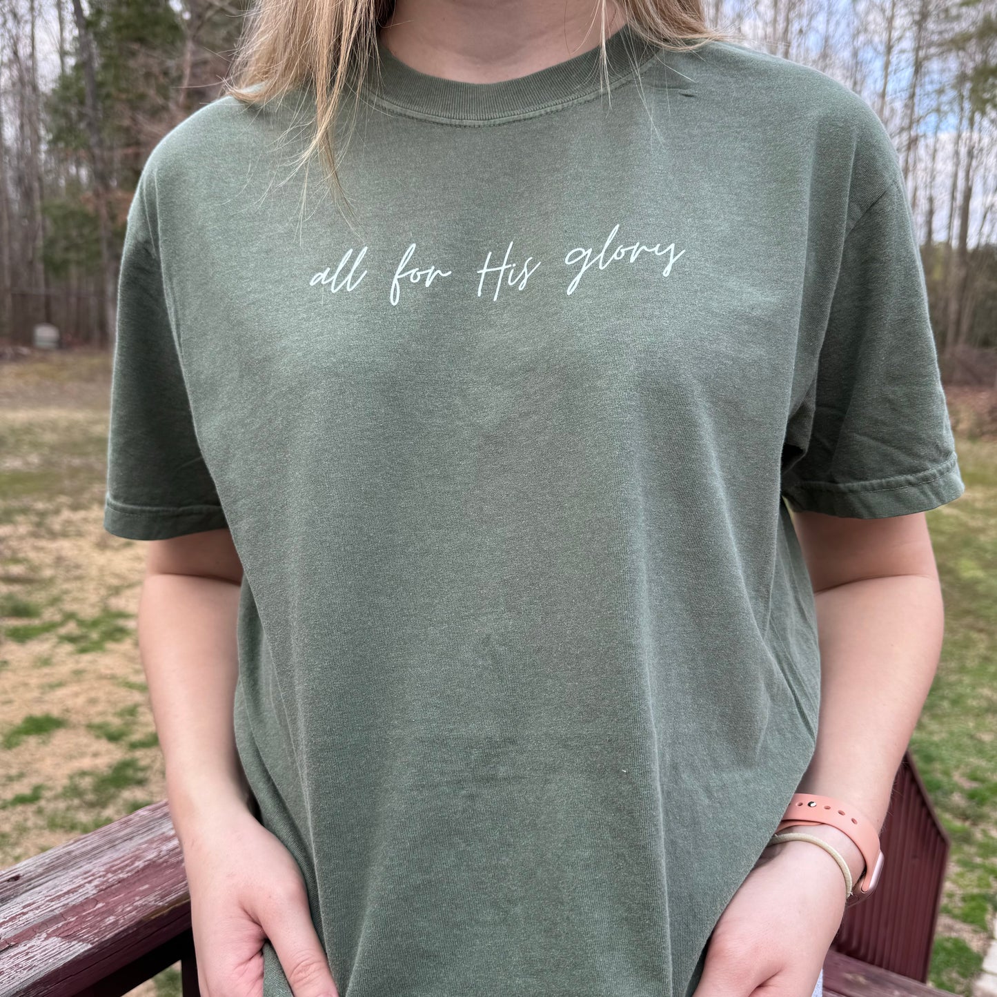 All for His Glory Graphic Tee