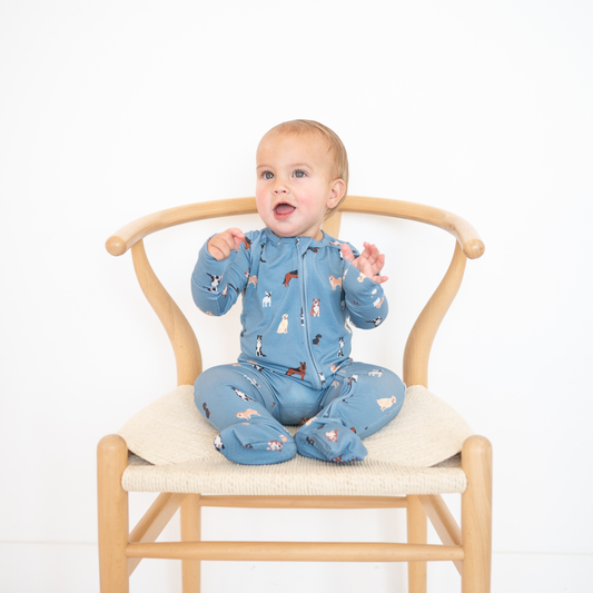 Blue Dog Bamboo Sleeper