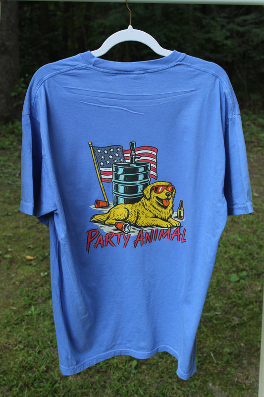 Party Animal Pocket Tee