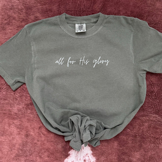 All for His Glory Graphic Tee