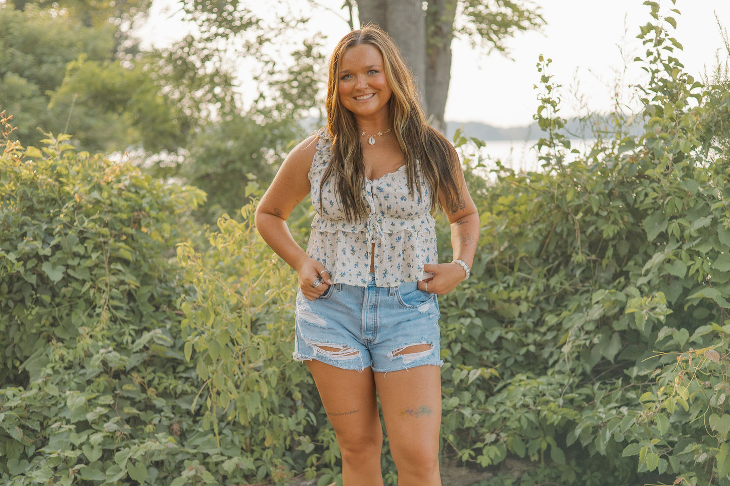 Elsie Floral Tank