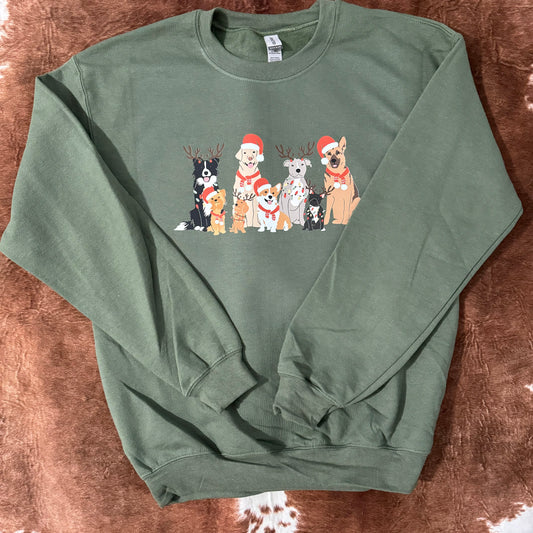 Christmas Dog Pullover