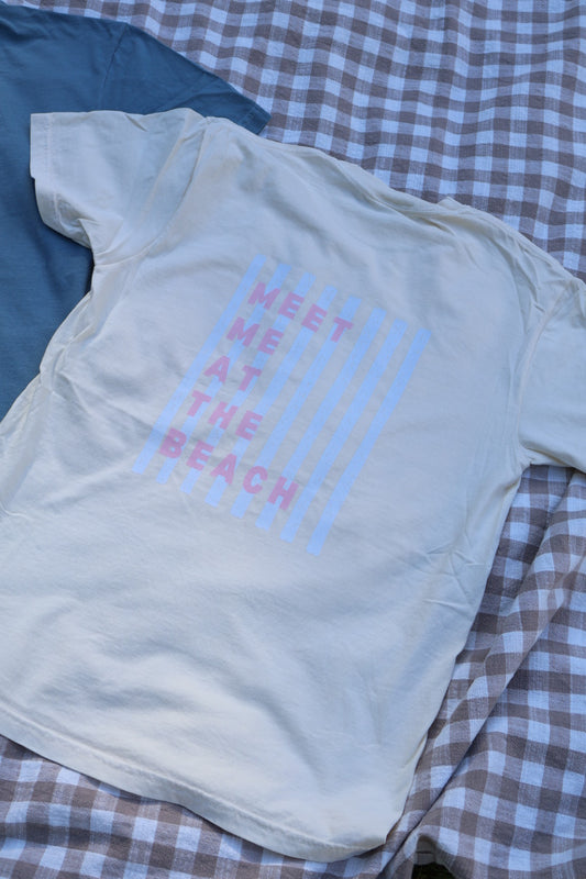 Meet Me at the Beach Pocket Tee
