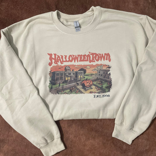 Halloweentown Village Fall Graphic Tee