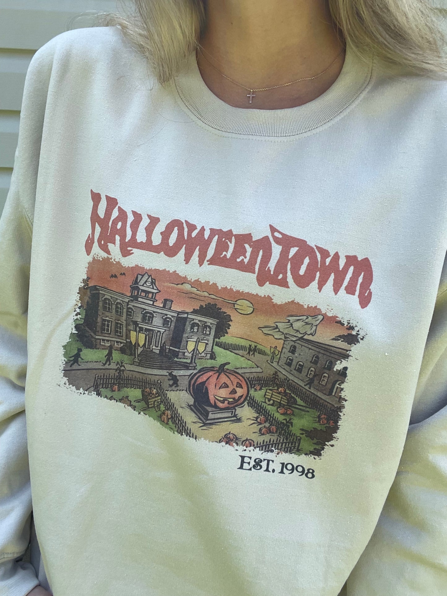 Halloweentown Village Fall Graphic Tee