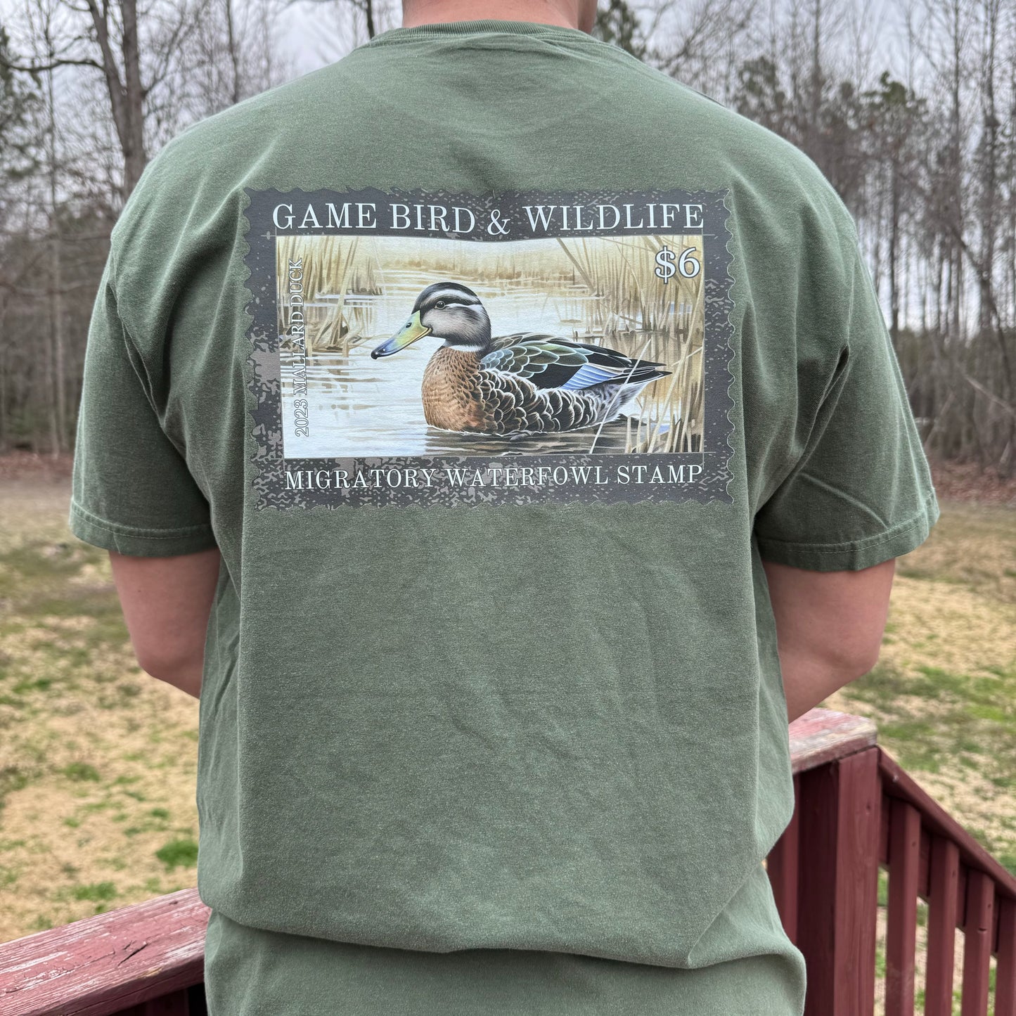 Duck Stamp Pocket Graphic Tee