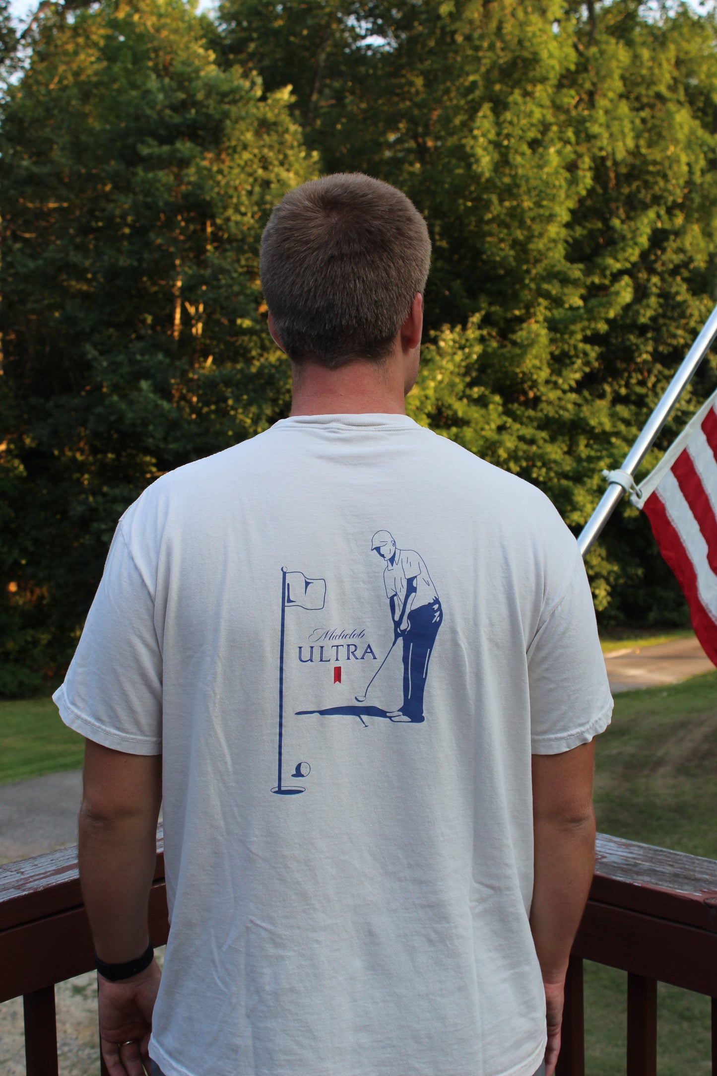 Michelob Ultra Golf Pocket Graphic Tee