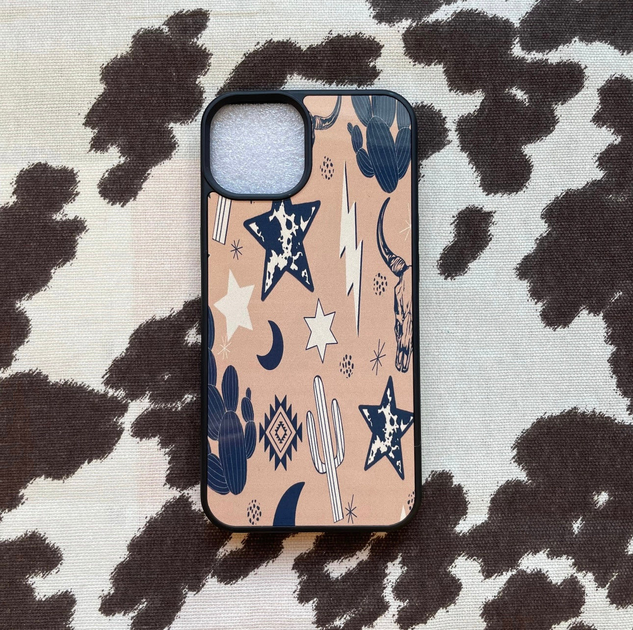 Pastel Western Cowboy Inspired iPhone Case