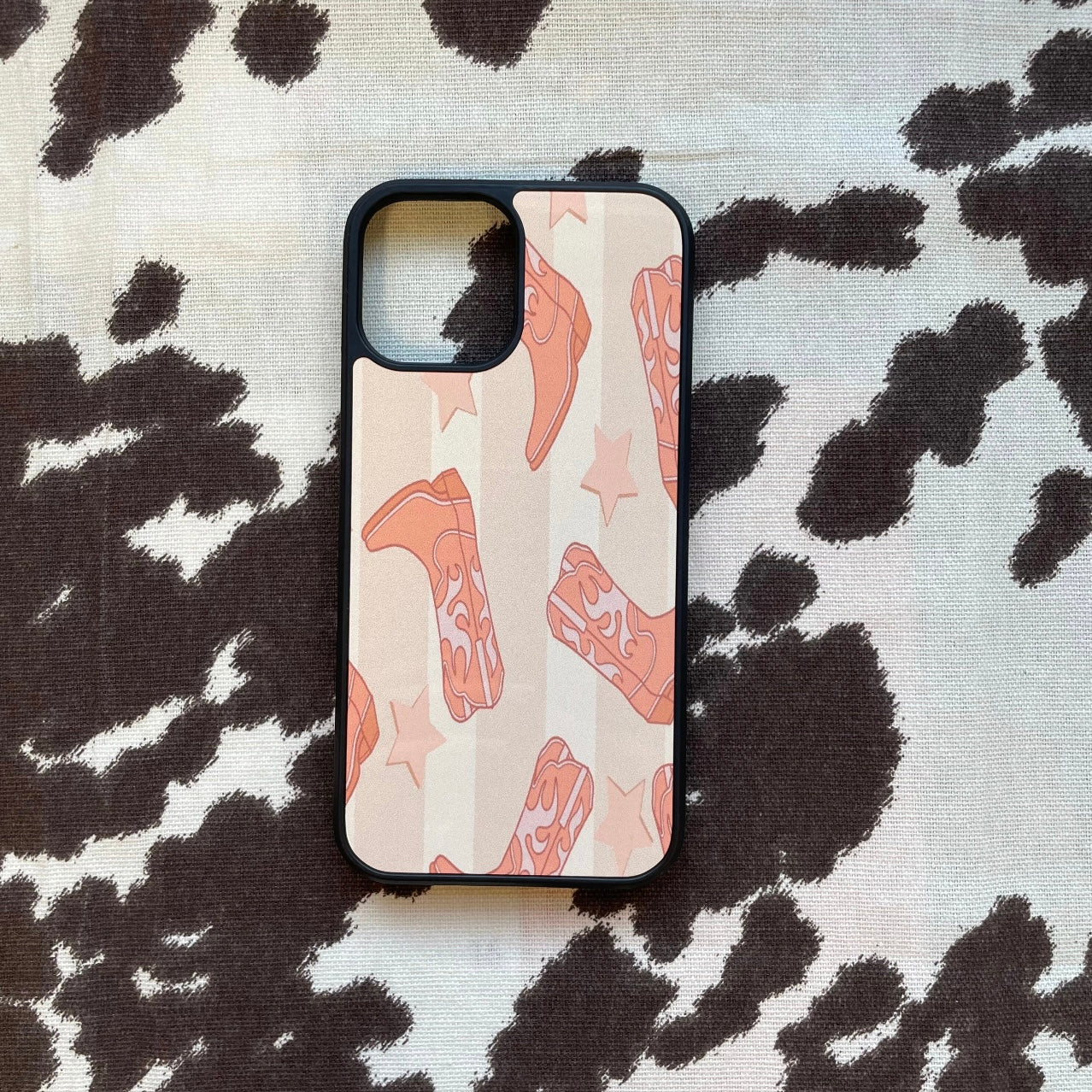 Pastel Western Cowboy Inspired iPhone Case