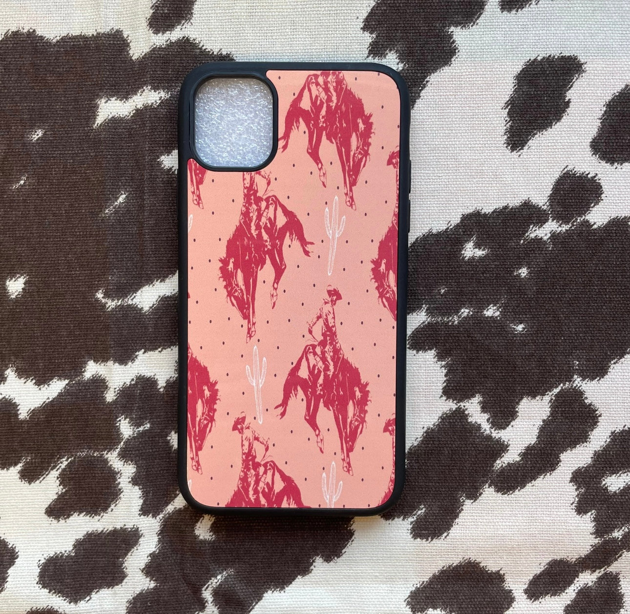 Pastel Western Cowboy Inspired iPhone Case