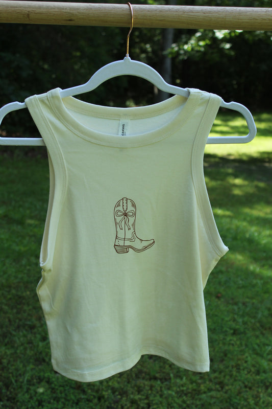 Cowboy Boot Tank
