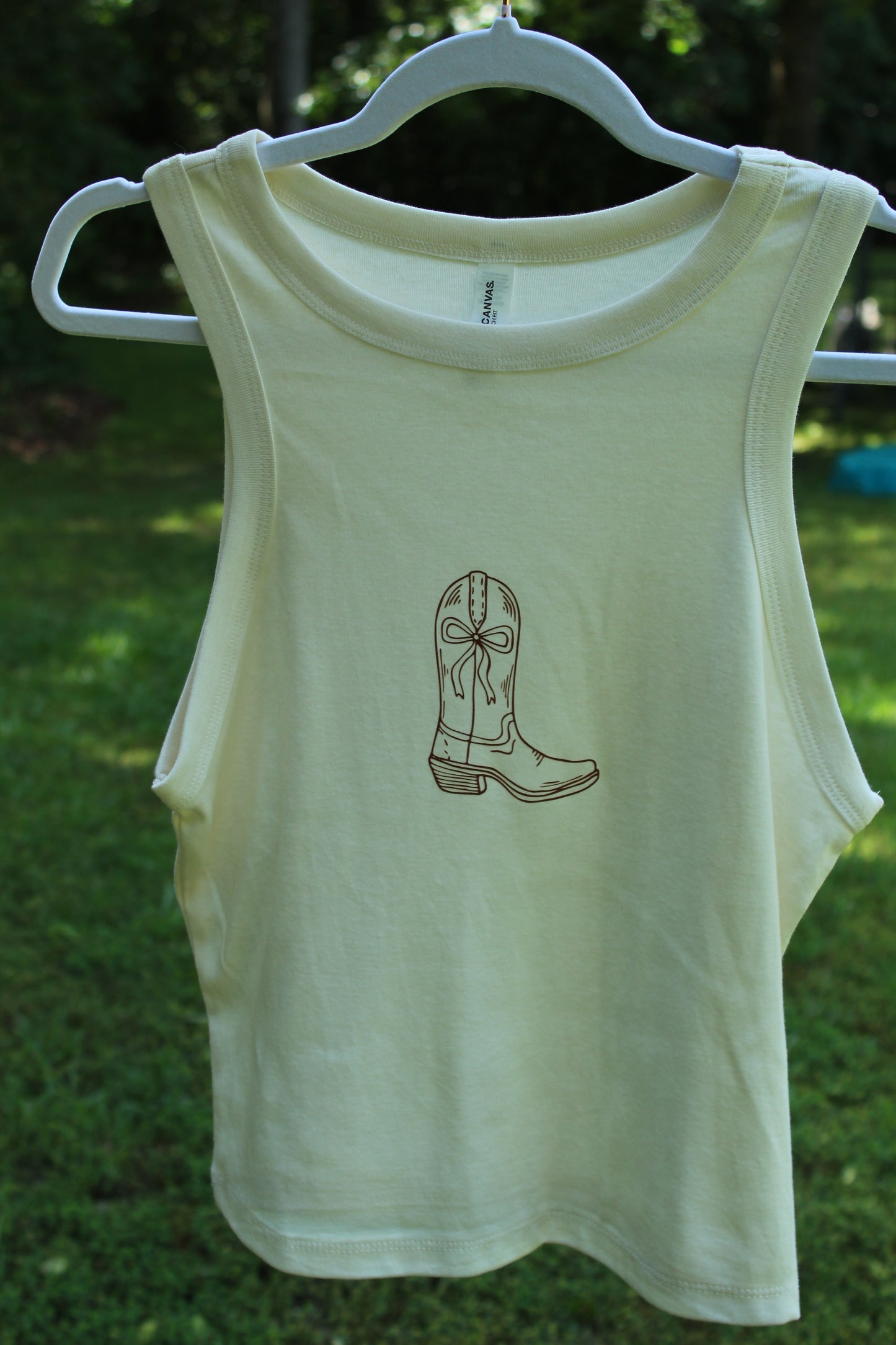 Cowboy Boot Tank