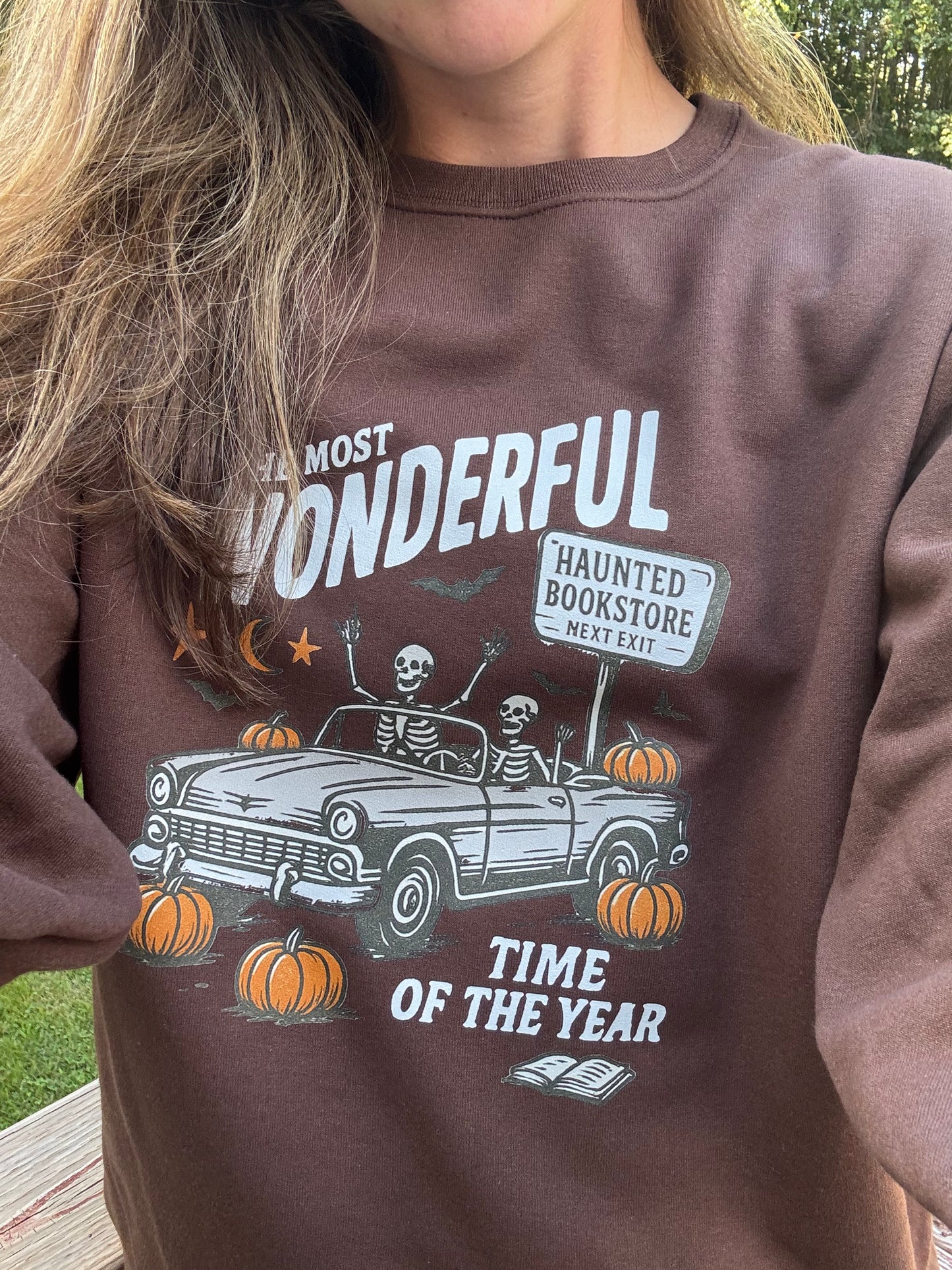 Halloween Wonderful Time of Year Graphic Pullover
