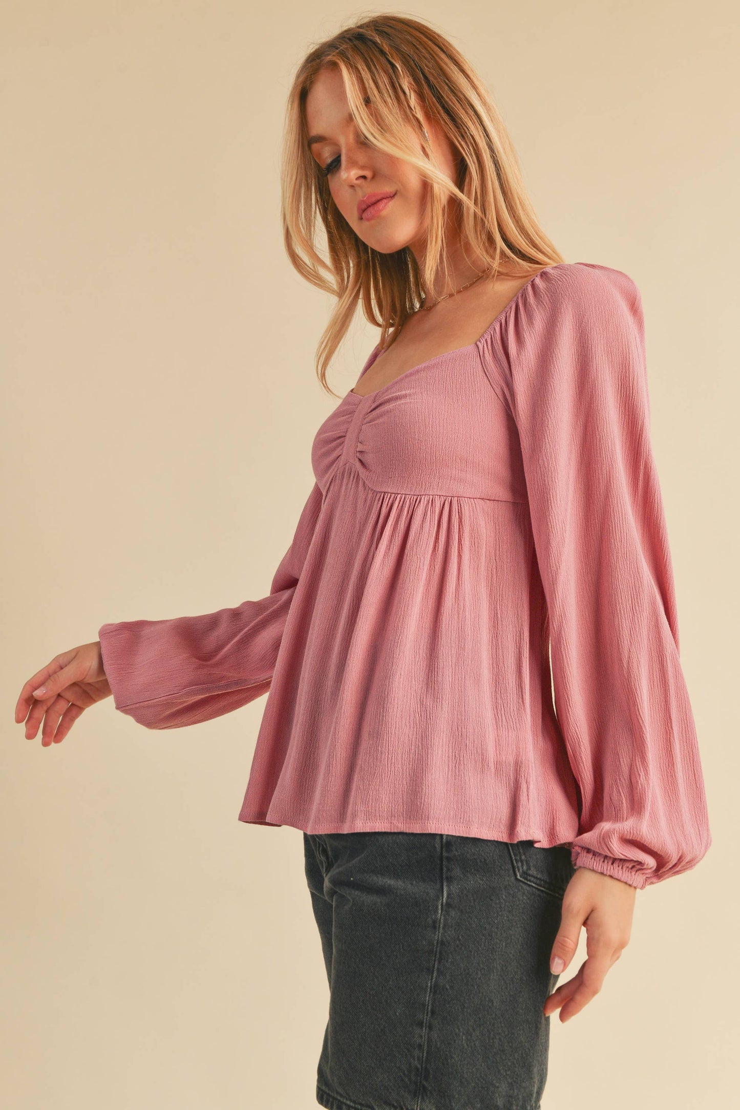 Silvana Top Mauve