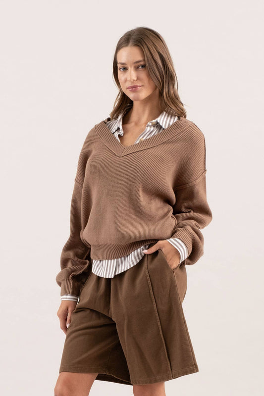 Mocha Knit Sweater