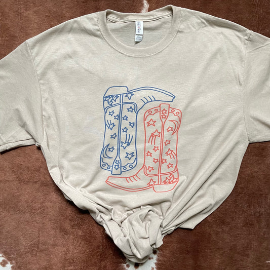 American Boots Graphic Tee