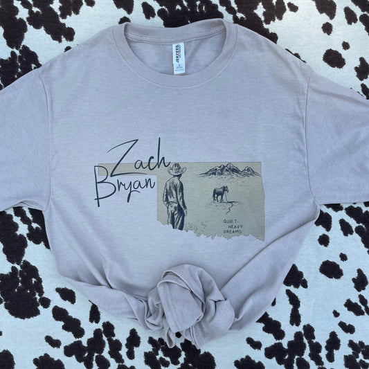 Zach Bryan Oklahoma Graphic Tee