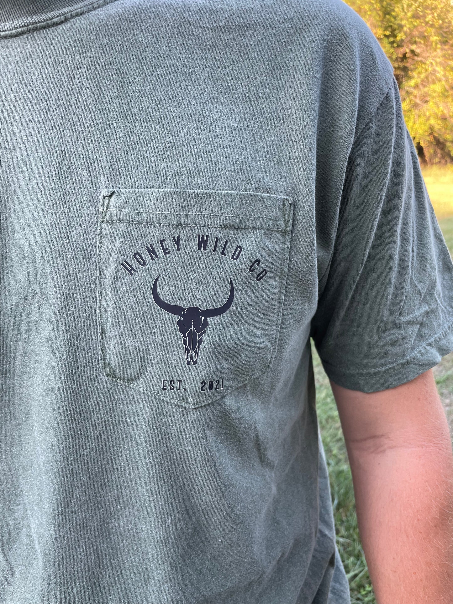 Honey Wild Co Duck Hook Graphic Tee