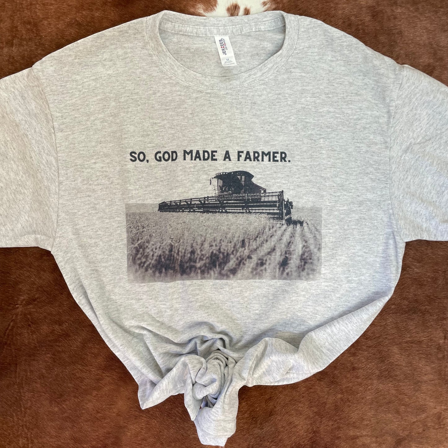 So God Made A Farmer Graphic Tee