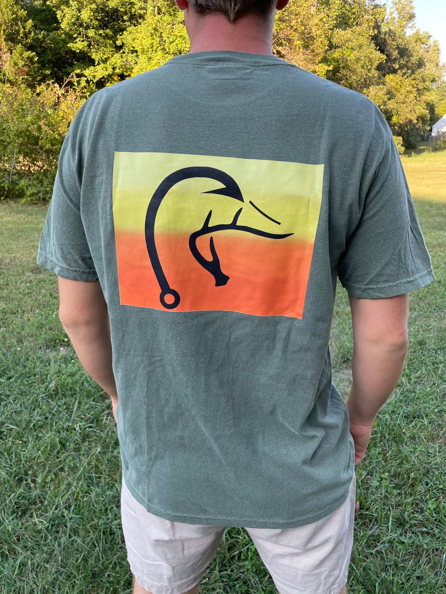 Honey Wild Co Duck Hook Graphic Tee