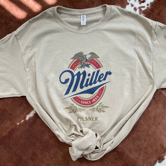 Miller Beer Graphic Tee